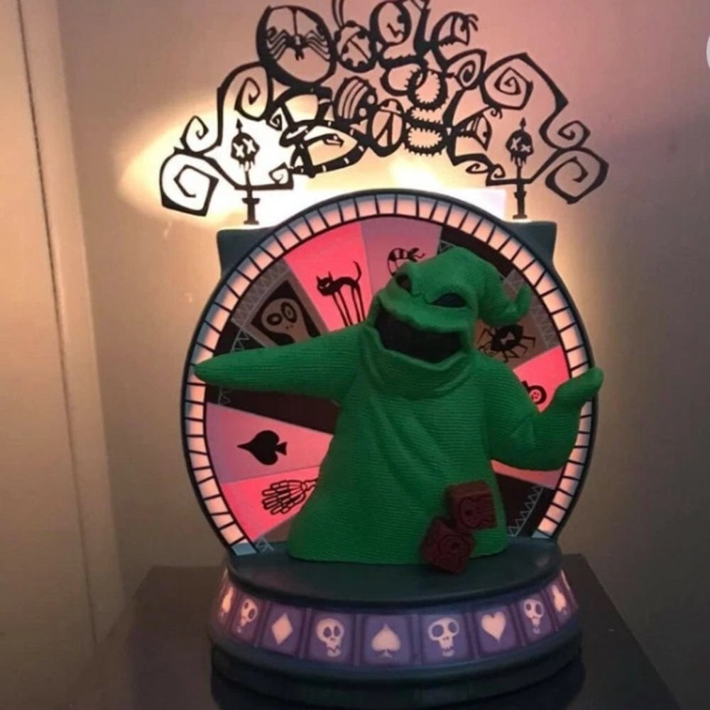 SOLD!!! Oogie Boogie's Cauldron Warmer - Green and Black-Retired